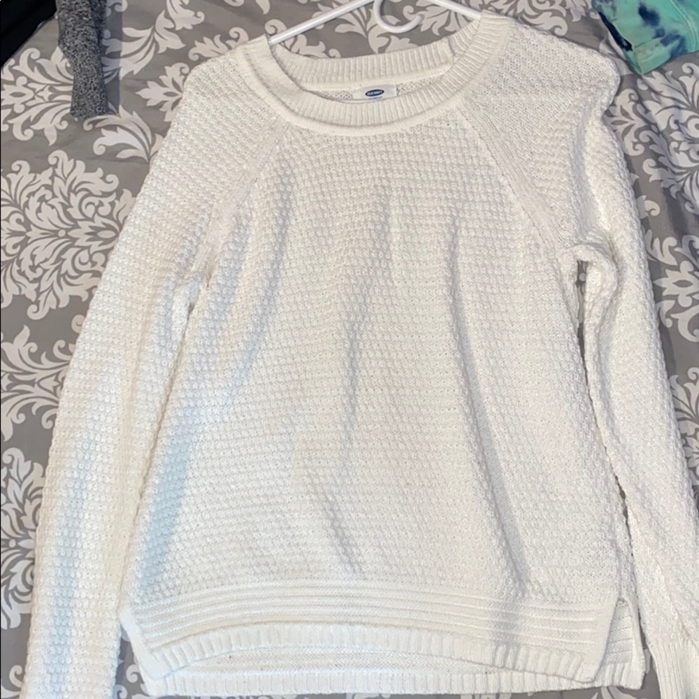 White sweater